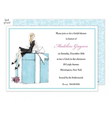 Bridal Shower Invitations, Bride On Box, Bonnie Marcus